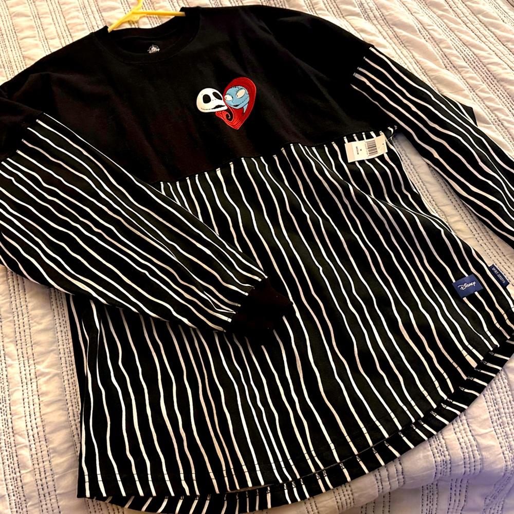 Disney The Nightmare Before Christmas Jack Skellington & Sally Spirit Jersey